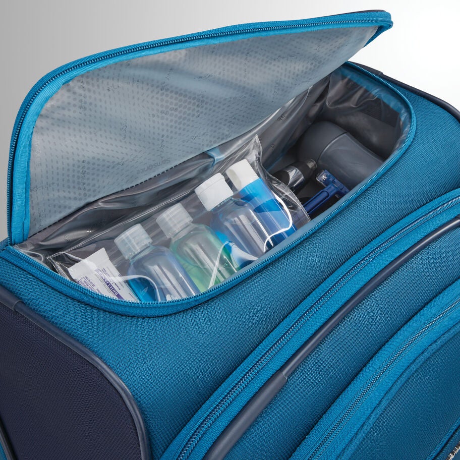 Advance&trade; Eco 22 x 14 x 9 Carry-On Spinner in the color Pacific Blue/Navy. image number 4